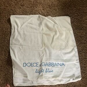 Dolce and Gabana Beach Towel!